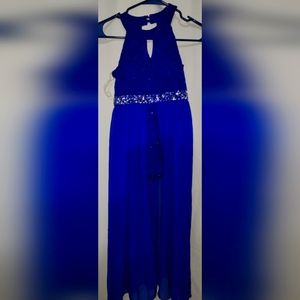 Speechless girls dressy romper. Beautiful blue size 7 holiday Christmas